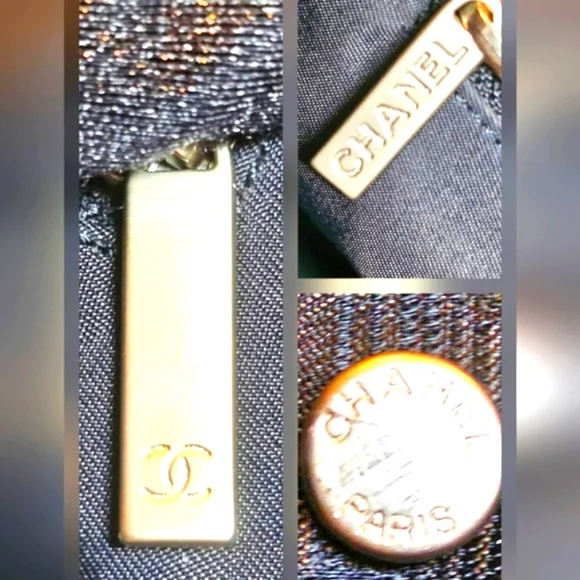 CHANEL BROWN NEW TRAVEL LINE NYLON TOTE BAG - Picture 5 of 9